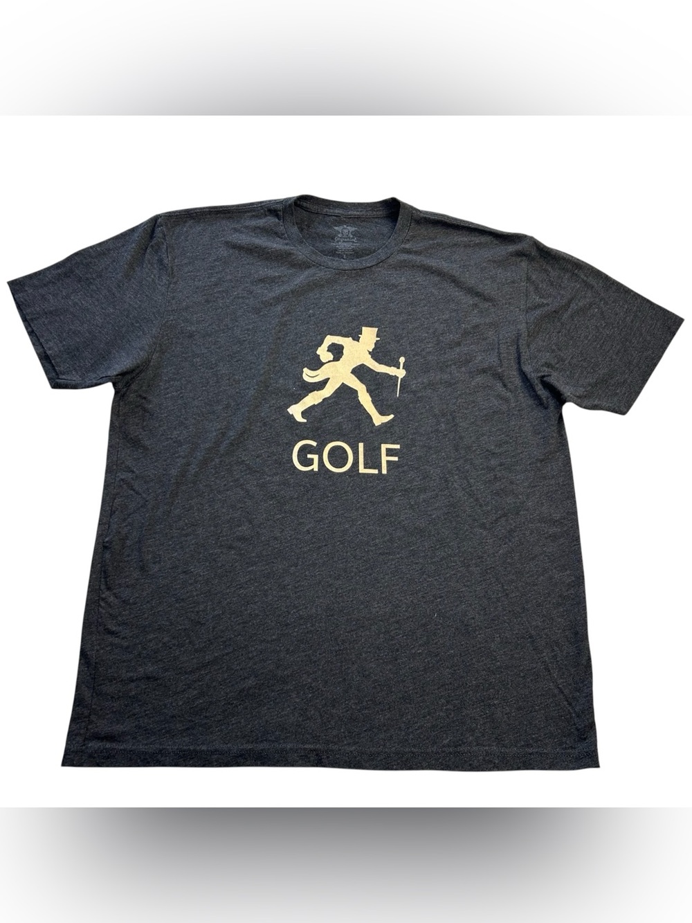 Imperial Wake Forest Demon Deacons Golf T-Shirt Men's L Black Walking Deacon